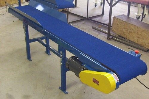 Belt Conveyor - Electric Powered, Gravity-Optimized Movement | Includes Pulleys, Rollers, and Tension Stabilizers