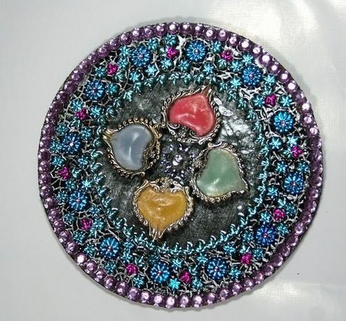 Decorative Diya Tray