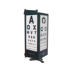 Eye Testing Drum - Metal Body, Sturdy Design | Remote Controlled, Internal Snellen Chart, Multiple Testing Options