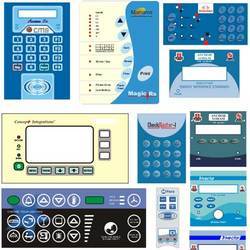 White Flexible Membrane Key Pads