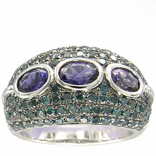 Iolite Misco Designer Rings