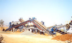 100 TPH Crushing & Screening Plant Conveyor