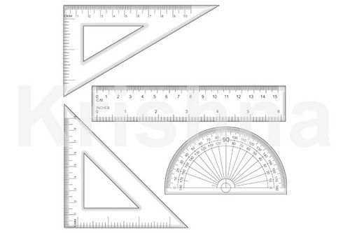 Mathematical Drawing Instrument Set