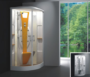 Acrylic Wall Shower Cabin 12180