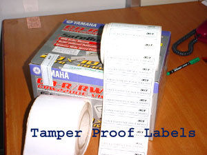 Tamper Evident Labels