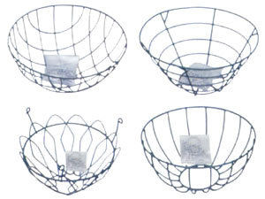 wire hanging baskets