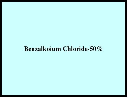 Benzalkoium Chloride-50%