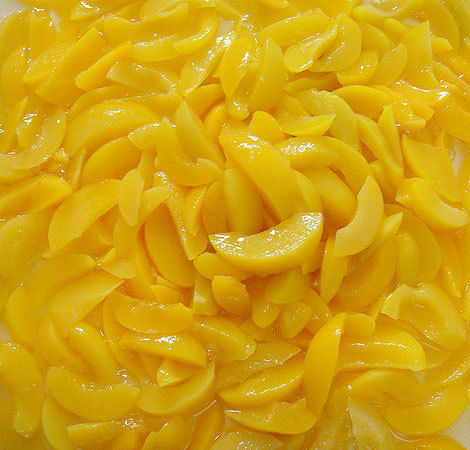 Canned Yellow Peach