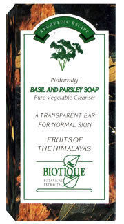 Basil And Parsley Soap