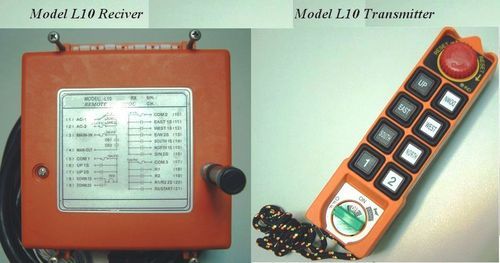 Radio Remote Controller - IP65 Industrial Casing, 100M Operating Distance | 4.1 Billion Unique ID Codes, Low Power Consumption, LED Status Indicators, User-friendly & Safe Design