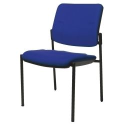 Perforated Visitors Chairs - Fire Retardant Fabric, Seamless Edges , Fine Polishing and Elegant Designs