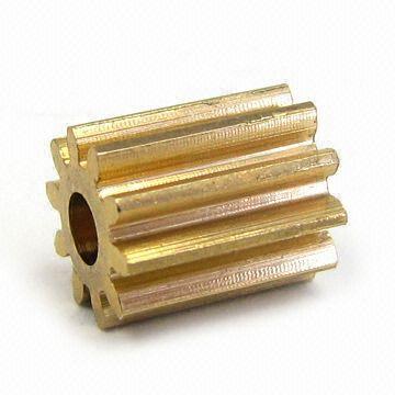 Brass Gear - Customized Sizes with Advanced CNC Machining | High Precision +/- 0.002 mm, Various Material Options, OEM Capabilities