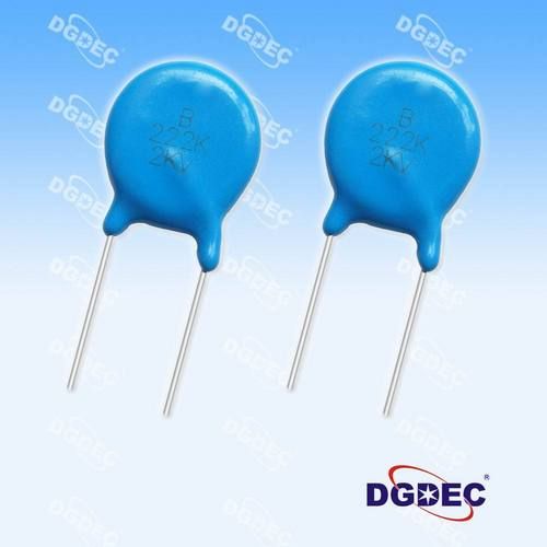 High Voltage High Dielectric Constant Ceramic Capacitor