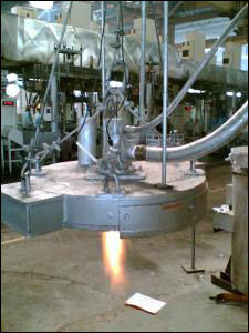 Horizontal Type Ladle Preheaters