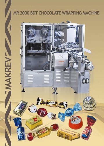 MR 2000BDT Chocolate Wrapping Machine