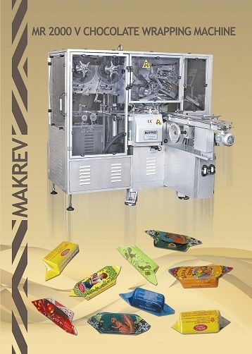 MR 2000V Chocolate Wrapping Machine