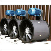 V-Belt Drive Axial Flow Fan