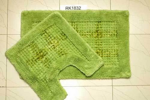 Candle Wick Bathmat Set