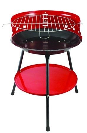 Mini Red Apple Outcoor Portable Charcoal BBQ Grill