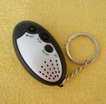 Voice Recorder Keychain