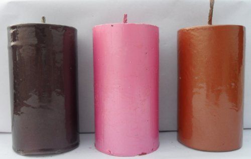 Round Shape Pillar Candles