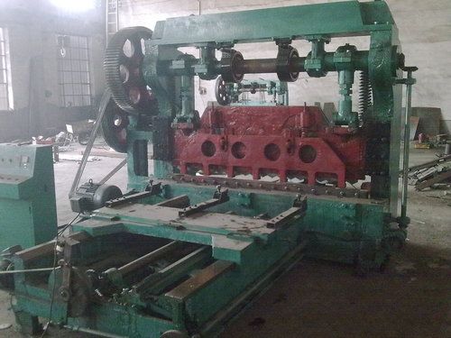 Expanded Metal Machine - 63 Ton Punching Shear Capability, Customizable Cutter Design, 0.4-6mm Material Thickness