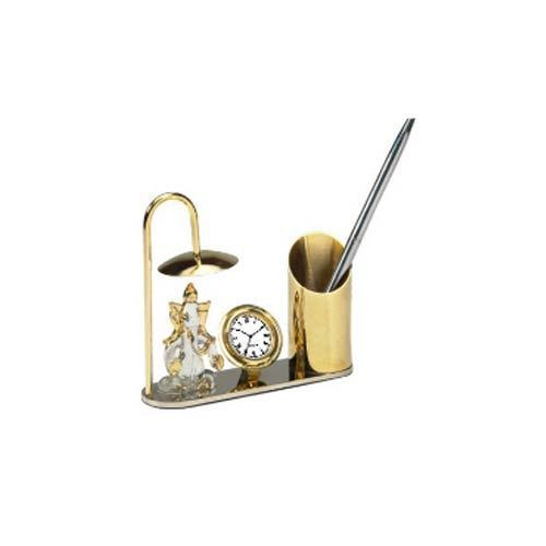 Gold Plated Table Top Cum Pen Stand