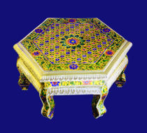 Meenakari Tables And Chowki