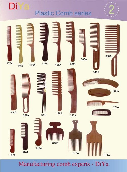 Hair comb clearance names