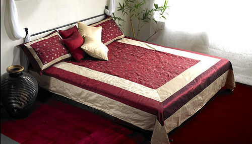 Silk Bed Cover