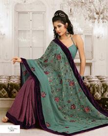 Designer Chiffon Sarees