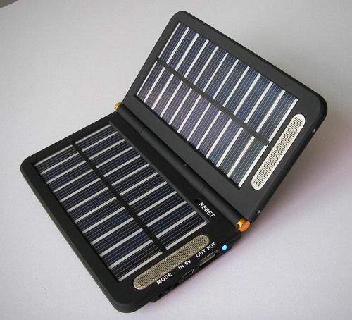 Portable Solar Charger With Charger Management