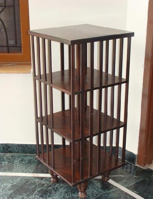 Rosewood Revolving Book Case