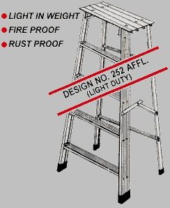 Aluminium Folding Baby Ladder