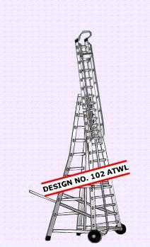 Aluminium Telescope Tower Ladder