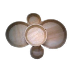 Circular Shape Areca Leaf Plates