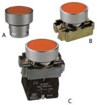 Spring Return Push Button Switches