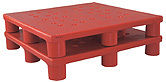 Plastic Pallets - High Impact, Optimal Load Bearing Power | Available in Various Colors