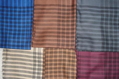 Cashmere Check Stoles