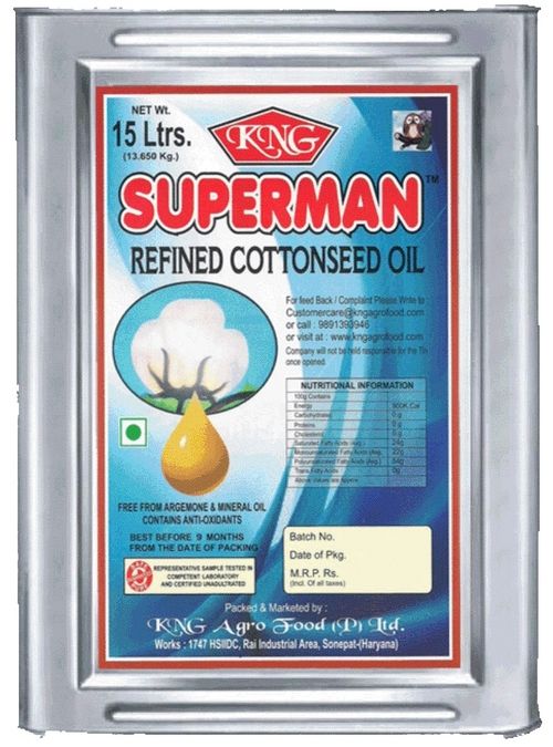 Kng Superman Cottonseed Oil