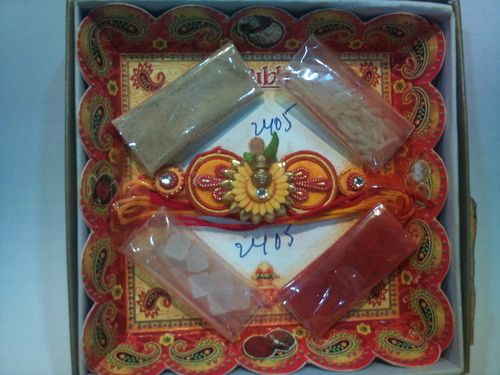 Religious Rakhi /Pooja Thali