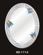 Round Shape Mirror Application: As Door Catcher