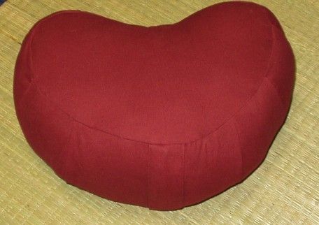 Crescent Shaped Meditation Cushion