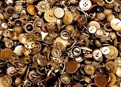 Metal Buttons - Premium Quality Brass, Zinc, and Iron Materials | Durable for Fashion Clothing, Handbags, Belts, Shoes, and Leather Goods