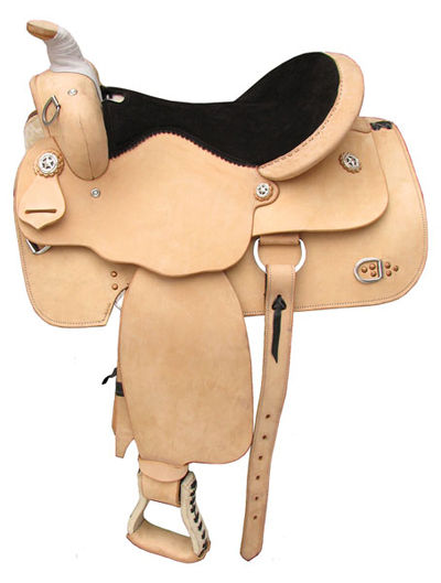 Light Color Western Saddles