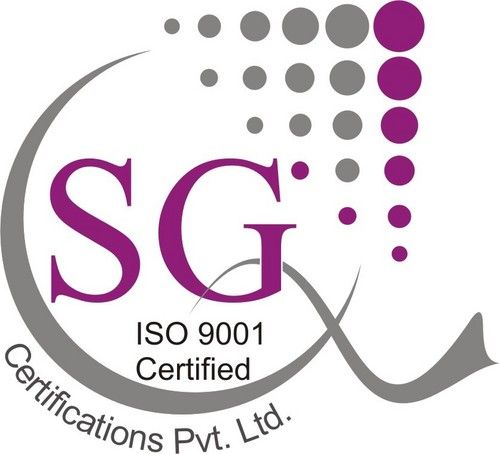 Iso Certification, Ce Marking, Gmp, Isi By S. G. CERTIFICATIONS PVT. LTD.