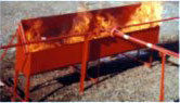 Automatic Rim Seal Foam Unit On Fire Test