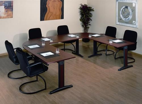 Conference Table - Ergonomically Designed, Colorful Aesthetic with Modernized Realism