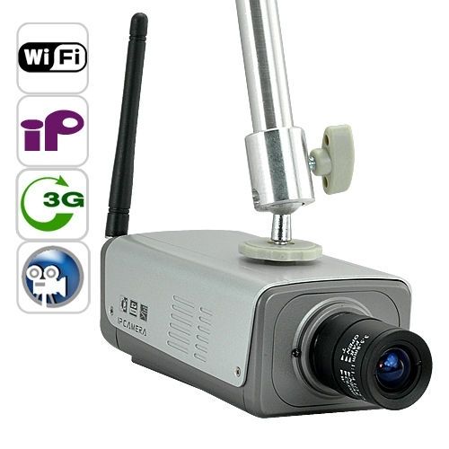 3G Wireless IP Camera (Ultimate Video Surveillance) LJ02M-W