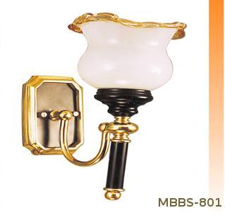 Golden And Black Color U Shape Lacquer Coated Brass Wall Bracket